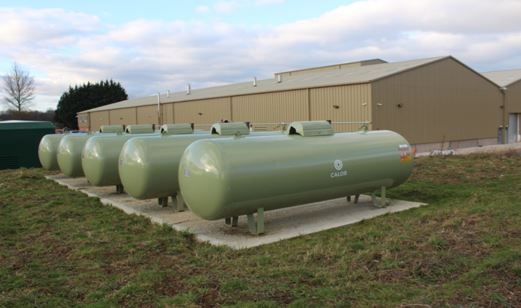 Bulk tank Gas 